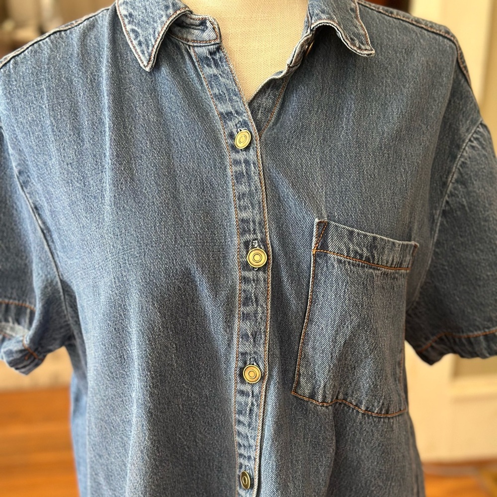 Jane and Delancey Blue Jean Jacket